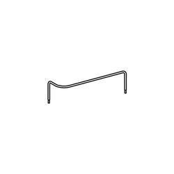 Geberit Reling für linke Tür, für Renova Comfort Unterschrank für Waschtisch, Breite... GEBERIT-596932000 4022009320312 (Abb. 1)