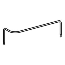 Geberit Reling für linke Tür, für Renova Comfort Unterschrank für Waschtisch, Breite... GEBERIT-596932000 4022009320312 (Abb. 1)