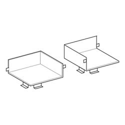 Geberit Set Abdeckungen für Geruchsverschlussausschnitt, Innenschublade für Untersch... GEBERIT-243946001 4025416824749 (Abb. 1)
