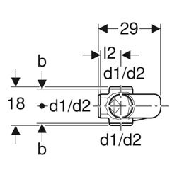 Geberit PE Sovent Formstück d 110mm, d1 110mm, d2 75mm... GEBERIT-367614161 4025416292661 (Abb. 1)