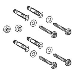Geberit Befestigungsset für WCs, Bidets, Waschtische... GEBERIT-216179001 4025416260936 (Abb. 1)