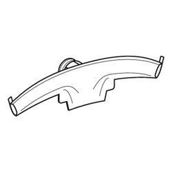 Geberit Spülverteiler für WC Typ SP05, 595125000... GEBERIT-595125000 4022009198126 (Abb. 1)