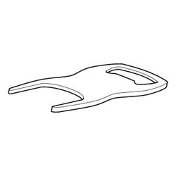 Geberit Schlüssel für Urinal, KeraFresh... GEBERIT-599507000 4022009331424 (Abb. 1)