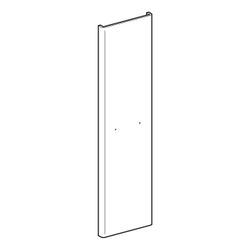 Geberit Tür für Hochschrank für myDay, 40cm, Greige, 598678000... GEBERIT-598678000 4022009345117 (Abb. 1)