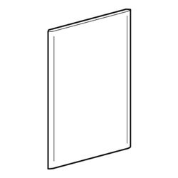 Geberit Tür für Unterschrank für Handwaschbecken, 40cm, Grau, 597221000... GEBERIT-597221000 4022009331097 (Abb. 1)