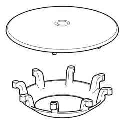 Geberit Ablaufkappe für Comfort Plus Badewanne, 595051000... GEBERIT-595051000 4022009349245 (Abb. 1)