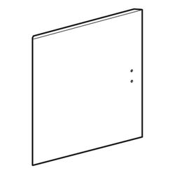 Geberit Tür für Unterschrank für Handwaschbecken... GEBERIT-598781000 4022009321913 (Abb. 1)