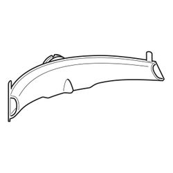 Geberit Spülverteiler für WC Typ SP26, 595133000... GEBERIT-595133000 4022009296044 (Abb. 1)