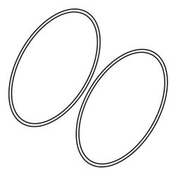 Geberit Set O-Ringe für Ablaufkappe für Waschtische... GEBERIT-595754000 4022009333145 (Abb. 1)