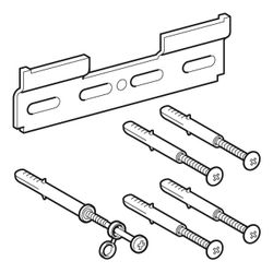 Geberit Befestigungsset für Smyle Hochschrank, 595658000... GEBERIT-595658000 4022009347975 (Abb. 1)