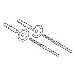 Geberit Befestigungsmaterial für Ausgussbecken... GEBERIT-594002000 4022009204285 (Abb. 1)