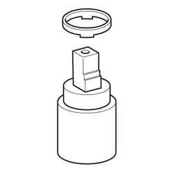 Geberit Mischerkartusche für Bambini Waschtischarmatur Einhebelmischer... GEBERIT-599104000 4022009341058 (Abb. 1)