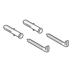 Geberit Befestigungsmaterial für Spiegelschrank, 595561000... GEBERIT-595561000 4022009325959 (Abb. 1)