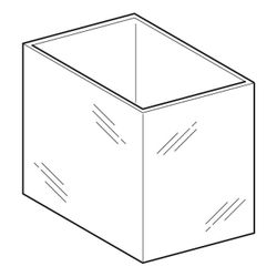 Geberit Staubox für Seitenschrank, 24cm, 596025000... GEBERIT-596025000 4022009315561 (Abb. 1)