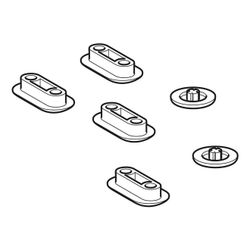 Geberit Set Puffer für Dusch-WC-Sitzring, WC-Deckel, für Geberit AquaClean Sela... GEBERIT-244304001 4025410725103 (Abb. 1)