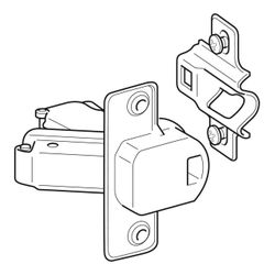 Geberit Scharnier für Renova Plan Hochschrank, oben, 595292000... GEBERIT-595292000 4022009346275 (Abb. 1)
