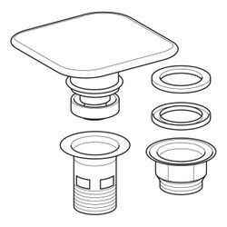 Geberit Ablaufdeckel für Waschtisch Citterio, 595765000... GEBERIT-595765000 4022009323894 (Abb. 1)