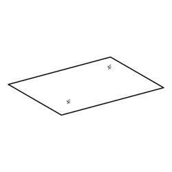 Geberit Antirutschmatte für Xeno2 Seitenschrank, 60cm, 595462000... GEBERIT-595462000 4022009339130 (Abb. 1)