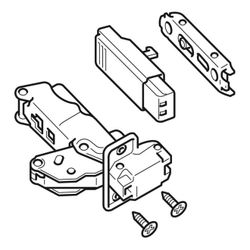Geberit Set Scharniere für Schrank, 3 Stück... GEBERIT-597690000 4022009325171 (Abb. 1)