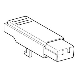 Geberit Türdämpfer für Schränke, 597691000... GEBERIT-597691000 4022009325195 (Abb. 1)