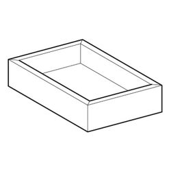 Geberit Handtuchschale für Waschtischunterschrank, Wenge... GEBERIT-597586000 4022009321005 (Abb. 1)