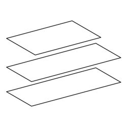 Geberit Set Antirutschmatten für Unterschrank für Waschtisch, Breite Waschtisch 70cm... GEBERIT-597263000 4022009332254 (Abb. 1)