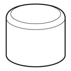 Geberit Mapress Schutzkappe für Rohrende, Außendurchmesser 76,1mm, Transparent... GEBERIT-16109 4025410735591 (Abb. 1)