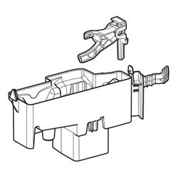 Geberit Unterteil für Geruchsabsaugung, 242971001... GEBERIT-242971001 4025416312468 (Abb. 1)