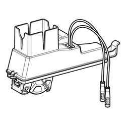 Geberit Oberteil mit Servomotor für Geruchsabsaugung 12 V, mit Servomotor... GEBERIT-245644001 4025410763945 (Abb. 1)