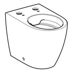 Geberit Stand-Dusch-WC Tiefspüler, für Geberit AquaClean Tuma Alpinweiß/glänzend/Ker... GEBERIT-244192111 4025410678126 (Abb. 1)