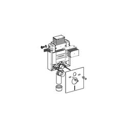Geberit Kombifix Element für Wand-WC 82cm, mit Omega Unterputzspülkasten 12cm... GEBERIT-110000001 4025416301707 (Abb. 1)