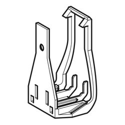 Geberit Batteriehalter für Waschtischarmaturen Typ 87/88, 242914001... GEBERIT-242914001 4025416291114 (Abb. 1)