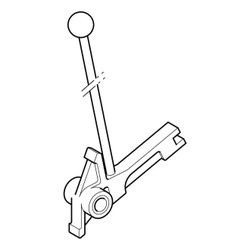 Geberit Schweißspiegelarm für Schweißmaschinen Media, Universal für Schweißspiegel K... GEBERIT-359778001 4025416020936 (Abb. 1)