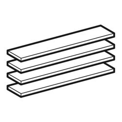 Geberit Set Antirutschstreifen für Geberit AquaClean 4000... GEBERIT-147250001 4025416341260 (Abb. 1)