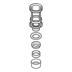 Geberit Bassin für tiefhängende Spülkästen, Alpinweiß... GEBERIT-215026111 4025416000860 (Abb. 1)
