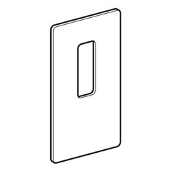 Geberit Serviceöffnung für Wandarmaturen, Monolith Sanitärmodul für Waschtisch, Schw... GEBERIT-242703SJ1 4025416562870 (Abb. 1)