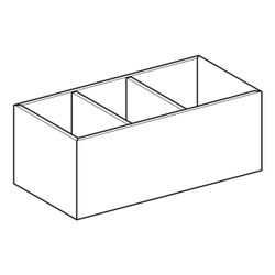 Geberit VariForm Schubladeneinsatz H-Unterteilung, für untere Schublade, 18x14,3x37,... GEBERIT-501157001 4025410746382 (Abb. 1)
