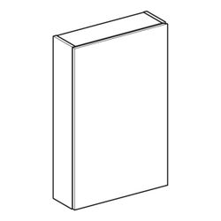 Geberit Hängeschrank rechteckig, mit einer Tür 45x70cm, Lava lackiert matt/Glas glän... GEBERIT-502318JK2 4025410133533 (Abb. 1)