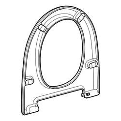 Geberit Dusch-WC-Sitzring für Geberit AquaClean Mera Classic Alpinweiß/glänzend... GEBERIT-243215111 4025416430339 (Abb. 1)