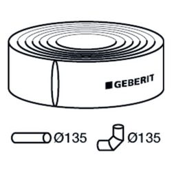 Geberit Dämmschlauch aus PE d 135mm, di 155mm... GEBERIT-312921001 4025416705932 (Abb. 1)