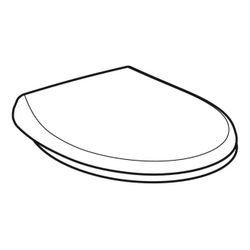 Geberit Renova WC-Sitz, WC-Sitzring für Kinder Befür von oben, Absenkautomatik Quick... GEBERIT-500981011 4025410739056 (Abb. 1)