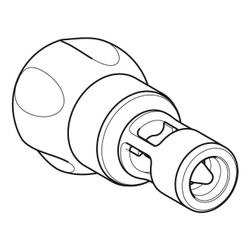 Geberit PushFit Entgrat-und Kalibrierwerkzeug Außendurchmesser 14mm... GEBERIT-650918001 4025410770547 (Abb. 1)