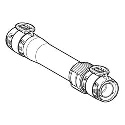 Geberit FlowFit Langkupplung bleifreie Siliziumbronze, d 25mm... GEBERIT-620022001 4025416606123 (Abb. 1)