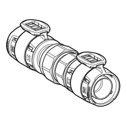 Geberit FlowFit Verschraubung bleifreie Siliziumbronze, d 40mm... GEBERIT-620574001 4025416627302 (Abb. 1)