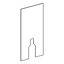 Geberit Frontverkleidung für Geberit Monolith Sanitärmodul für Stand-WC, Höhe 101cm,... GEBERIT-242382SI1 4025416572794 (Abb. 1)