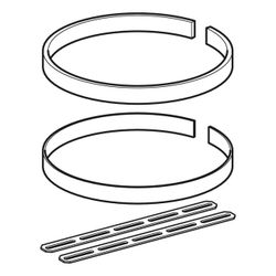 Geberit Übergangsset auf Lüftungsrohr für Aerotec 90, mit Wickelfalz, 242866001... GEBERIT-242866001 4025416280095 (Abb. 1)