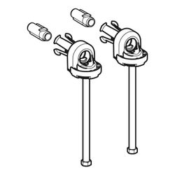 Geberit Befestigungsmaterial für Kinder-Wand-WC Typ EFF3, 245913001... GEBERIT-245913001 4064746038716 (Abb. 1)