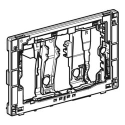Geberit Befestigungsrahmen mit Schwenkmechanismus, für Geberit DuoFresh Einschub, An... GEBERIT-244506BZ1 4025410752536 (Abb. 1)