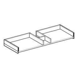 Geberit obere Schublade für Unterschrank Front, Auszugsschienen, zu SmyleS Waschtisc... GEBERIT-244365001 4025410734716 (Abb. 1)