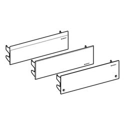 Geberit Abdeckung für CleanWall Duschelement, Hochglanz verchromt, 242990211... GEBERIT-242990211 4025416318927 (Abb. 1)